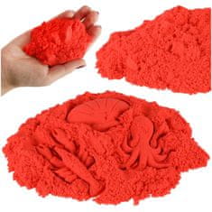 slomart Kinetični pesek 1 kg v vrečki rdeča