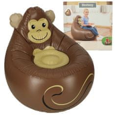 shumee Napihljiv fotelj BESTWAY 75116 monkey
