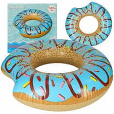 WOWO Napihljiv plavalni obroč - Bestway Blue Donut 36118, 107 cm, Max 100 kg