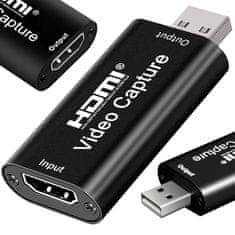 Verkgroup Snemalnik HDMI 4K na USB video grabber