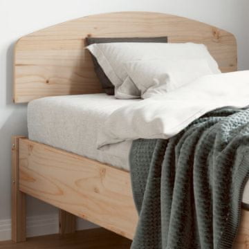 Vidaxl vidaXL Vzglavje postelje 75 cm masivni borov les