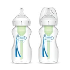 Dr.Brown´s Options+ širokovratna plastična steklenička 270 ml, 2 kom