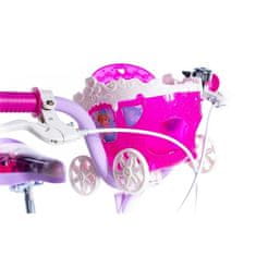 HUFFY Otroško kolo za dekleta Princess Huffy, 12 inčno, roza vijolično