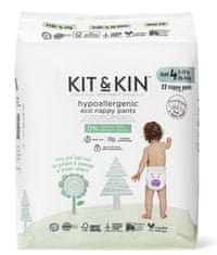 Kit & Kin Maxi hlačne plenice, velikost 4, 9 - 15 kg