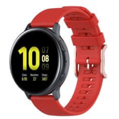 BStrap Silicone Rain pašček za Xiaomi Amazfit GTR Mini, red