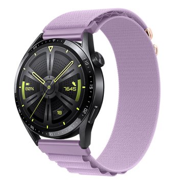 BStrap Nylon Loop pašček za Xiaomi Amazfit GTR Mini, lavender