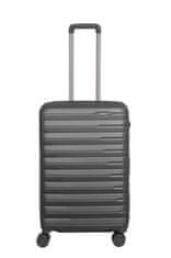 Ornelli Perle potovalni kovček, srednji, črn (28017)