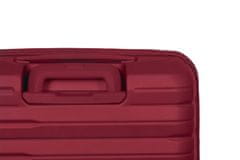 Ornelli Perle potovalni kovček, velik, rdeča (28020)