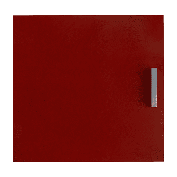 KONDELA Vrata, rdeča, TOFI NOVO