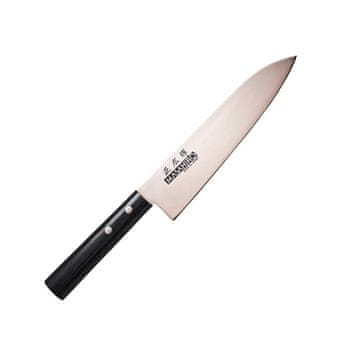 Masahiro  Masahiro nož Sankei Chef 180 mm črne barve 35842