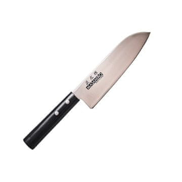Masahiro  Masahiro nož Sankei Santoku 165 mm črne barve 35841
