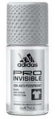 Adidas Pro Invisible Roll-On dezodorant, 50 ml
