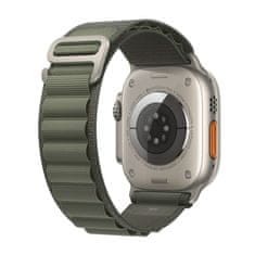 Apple Watch Ultra pametna ura, 49 mm, Titanium ohišje, Alpine Loop, zelena, S