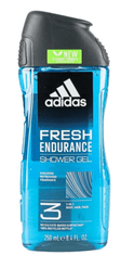 Adidas Fresh Endurance 3v1 gel za tuširanje, 250 ml