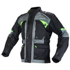 Cappa Racing Moška moto jakna FIORANO textilna črna / zelena M