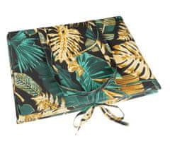 Blazina za ležalnik na plaži - prevleka na zadrgo - 55x195 cm - Monstera