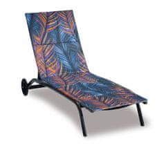 Blazina za ležalnik na plaži - prevleka na zadrgo - 55x195 cm - Perje