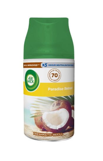 Air wick Freshmatic Refill polnilo za osvežilec zraka Rajski vrt, 250 ml