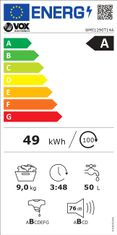 VOX electronics WMI1290T14A pralni stroj, 9 kg, bel