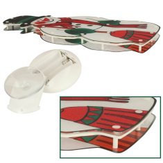 WOWO LED božična dekoracija snežak - Viseča LED božična dekoracija - snežak 45 cm