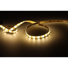 WOWO Vodoodporen LED trak 1M z USB senzorjem napajanja in gibanja - 1M vodotesen LED trak z USB senzorjem napajanja in gibanja - topla bela, 59LED