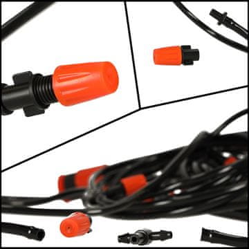 WOWO Namakalni sistem vrtnih razpršilcev z vodno zaveso 20 m