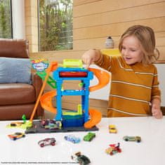 Mattel City Color Shifters avtopralnica z obračalnim tunelom (HTN80)