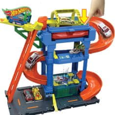 Mattel City Color Shifters avtopralnica z obračalnim tunelom (HTN80)