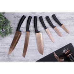 Berlingerhaus Komplet nožev s površino proti prijemanju 6 kosov Rosegold Metallic Line BH-2611