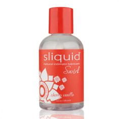 Sliquid Veganski lubrikant Sliquid Swirl, češnja/vanilija, 125 ml