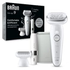 Braun Silk-épil 9-341 epilator, belo-srebrn