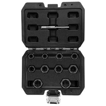 shumee Nasadni ključi za poškodovane matice, kratki - komplet 11 kosov