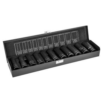 shumee Udarni nastavki 1/2", 10-24 mm, komplet 11 kosov