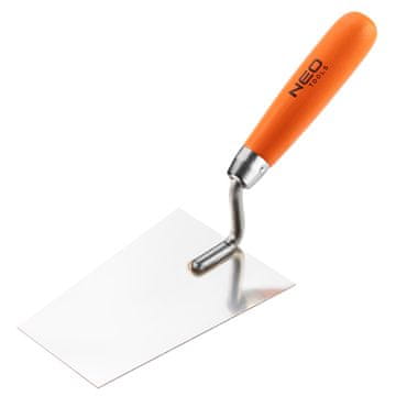 Topex Trapezoidna gladilka za štukaturo, 140 mm, lesen ročaj