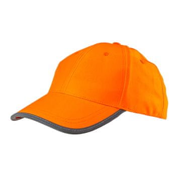 shumee Oranžna delovna kapa, enobarvna