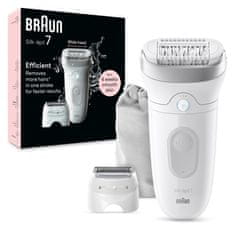 Braun Silk-épil 7-041 epilator, bel/srebrn