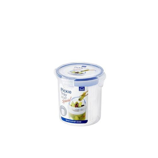 ŠKATLA ZA ZAKLEPANJE ZA VLOŽENO ZELENJAVO Z ODSTRANLJIVO KOŠARICO, 700ML / 10,5X12CM