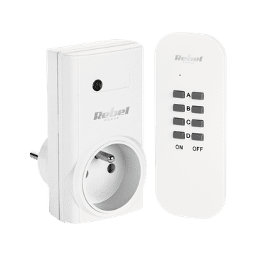 shumee Daljinsko vodena omrežna vtičnica 25m Rebel