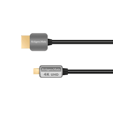 Krüger&Matz HDMI kabel - micro HDMI plug-plug (AD) 1,8 m Kruger & Matz