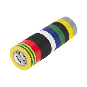 shumee Izolirni trak mix 10 kom PVC Rebel 19mm x 18m