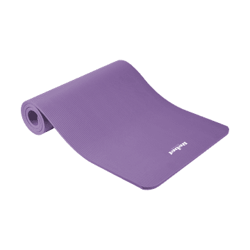 shumee Gimnastična podloga za jogo, pilates, fitnes, 183x61cm, debelina 1,5cm, material NBR, vijolična, REBEL ACTIVE