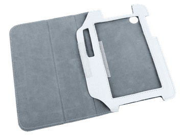 slomart Belo etui iz pravega usnja za Samsung Galaxy Tab P3100