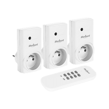 shumee Daljinsko vodene vtičnice 25 metrov 3 kom Rebel 1000 W