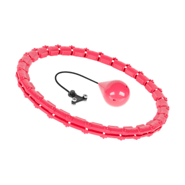 slomart Rebel Active - Pametni Hula Hop z utežjo, 50cm, roza