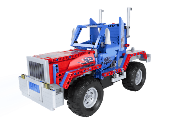 QUER Avto na daljinsko upravljanje za sestavljanje z BLOCKS TRUCK, ki ga QUER