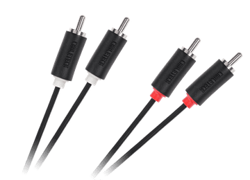 slomart Avdio/video kabel 2RCA-2RCA 1m Cabletech standard