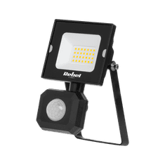 Rebel 20W LED reflektor s senzorjem gibanja in somraka, 4000k, 230v