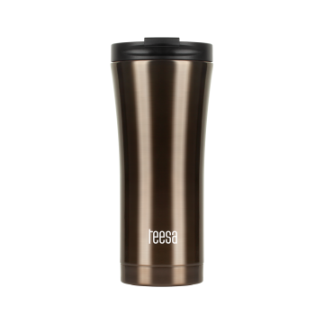 shumee Termo skodelica TEESA 500 ml temno rjava