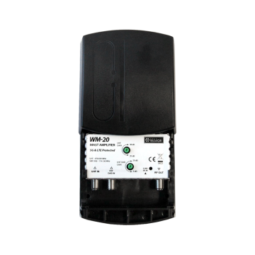 shumee WM-20 UHF VHF DVB-T2 5G drogovni ojačevalec ZAŠČITENO Telkom Telmor