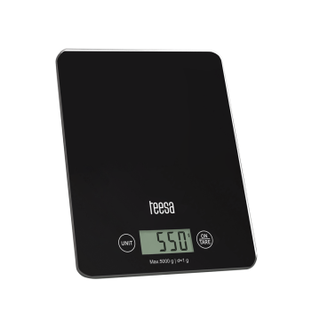 shumee Kuhinjska tehtnica Teesa, kaljeno steklo, tara max 5 kg
